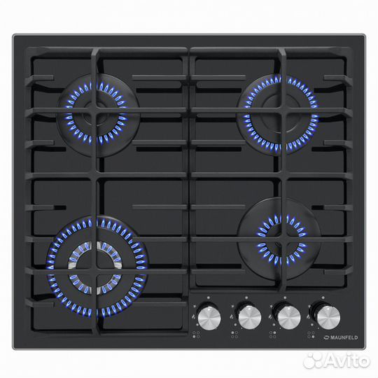 Встраиваемая газовая варочная панель Maunfeld eghg.64.63CB/G