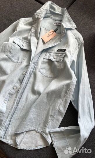 Miu miu рубашка