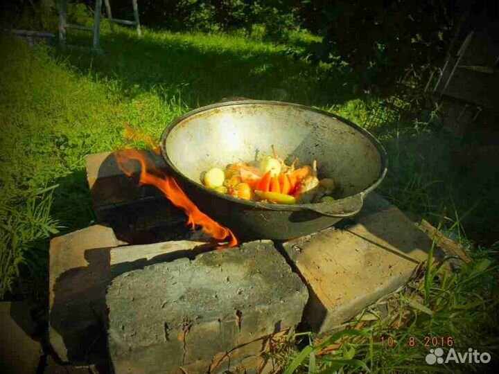 Казан узбекский из чугуна