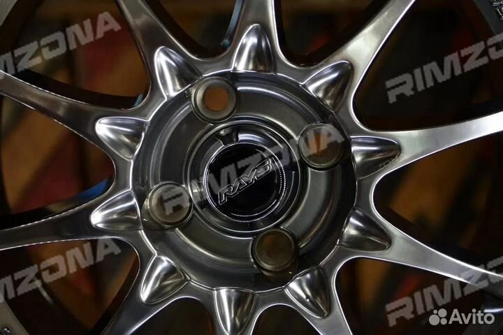 Литой диск rays R16 5x100/5x114.3