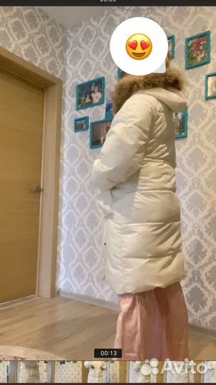 Зимний теплый женский пуховик