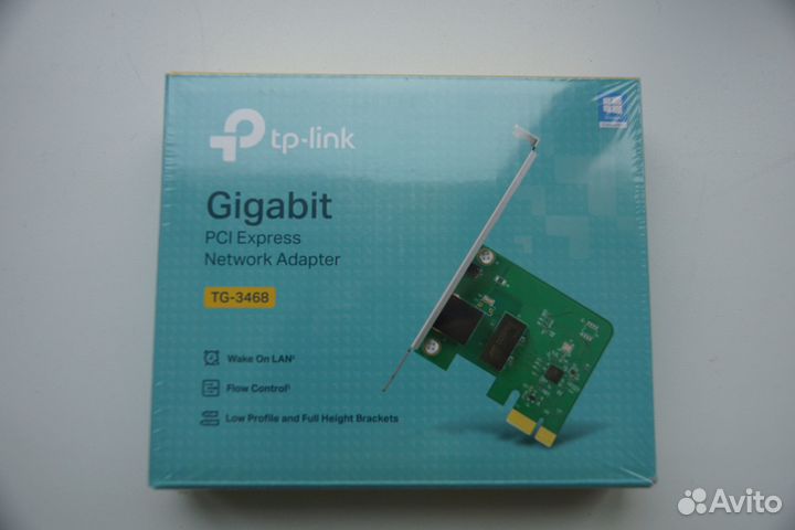 Сетевая карта 1Гбит новая