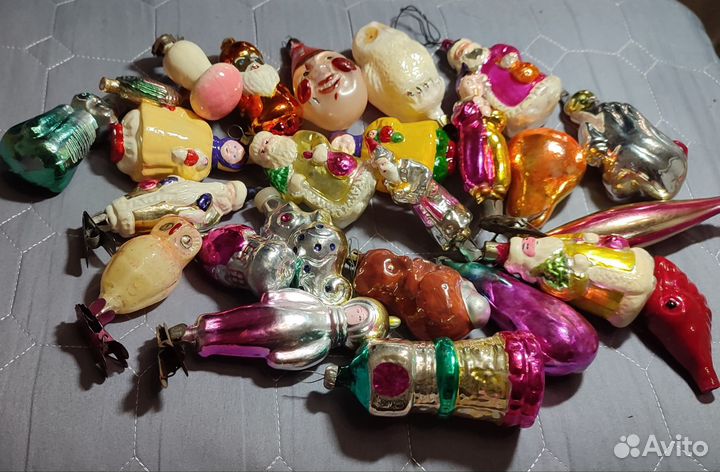 Игрушки елочные СССР