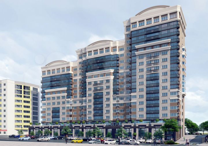 3-к. квартира, 76,5 м², 10/14 эт.