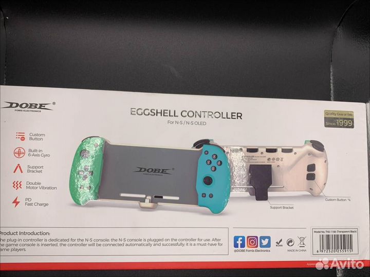 Беспроводной геймпад Dobe Tns-1188 для Nintendo Sw