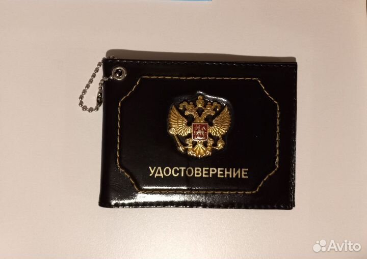 Обложка на удостоверение фсин