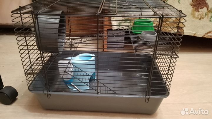 Клетка для хомяка б/у