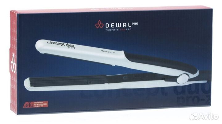 Щипцы dewal PRO Concept Duo Pro-Z 03-029Z, белый