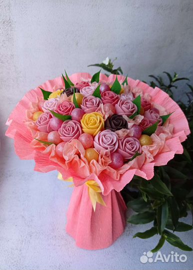 Шоколадный букет/розы чудо