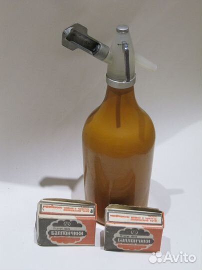 Сифон для газирования воды 1970-е СССР