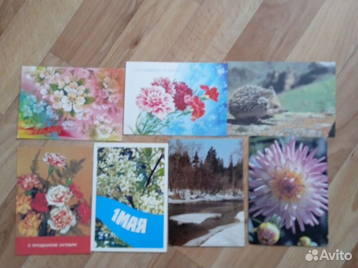 Открытки СССР к 8 Марта