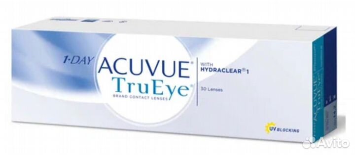 Линзы контактные 1 day acuvue trueye 30 шт. +3.00