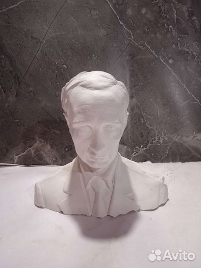 Бюст Путина В.В. гипс