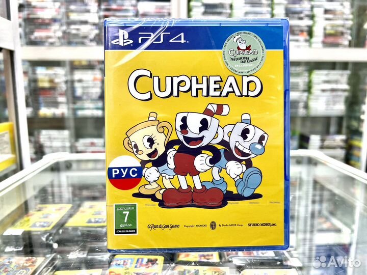 Cuphead Physical Edition Ps4 PS5 Новый
