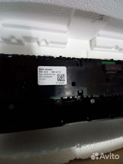 Блок управления климат-контролем BMW 5 F10