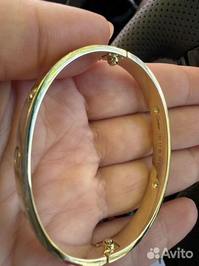 Золотой Браслет Cartier Love 750