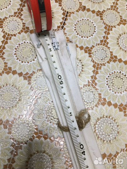 Молния неразъемная 55 см СССР новая