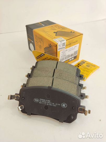 Тормозные колодки передние haval Jolion 2wd