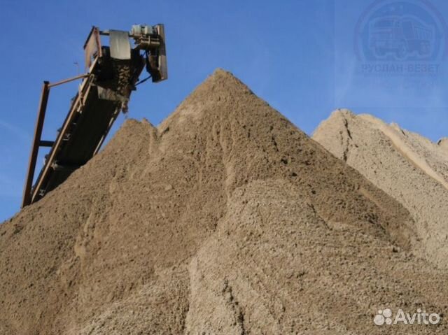 Песок щебень