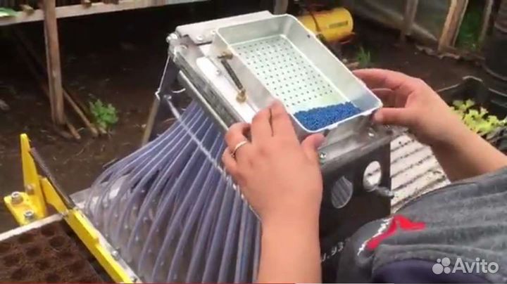 Сеялка кассетная ручная скр-144 точного вычева