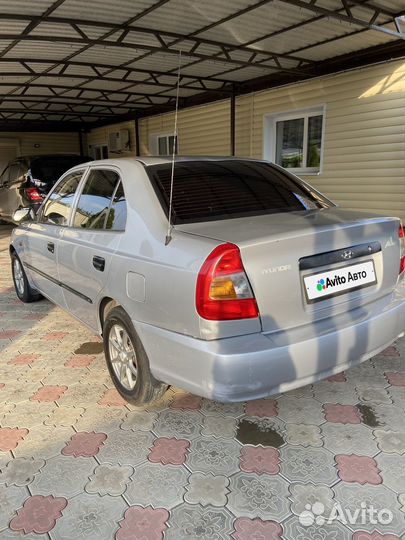 Hyundai Accent 1.5 AT, 2005, 275 000 км