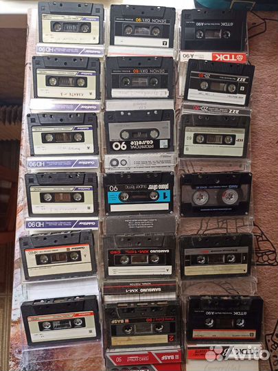 Аудиокассеты с записью