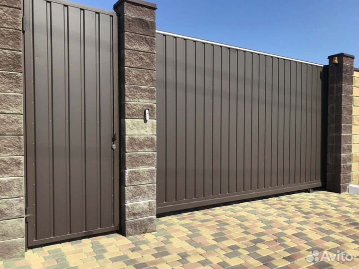 Ворота под ключ 4х2м