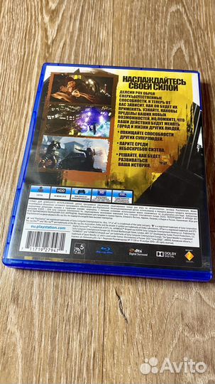 Infamous: Second Son (Втрой сын) игры ps4