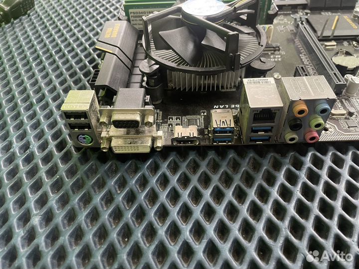 Материнская плата 1151+i5 6500+16Gb DDR3