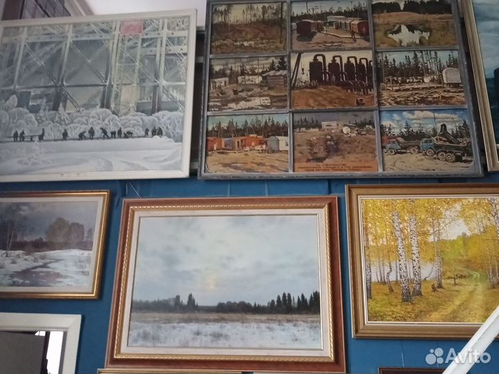 Картина маслом пейзаж