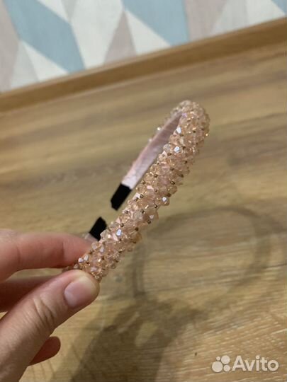 Ободок для волос ручной работы