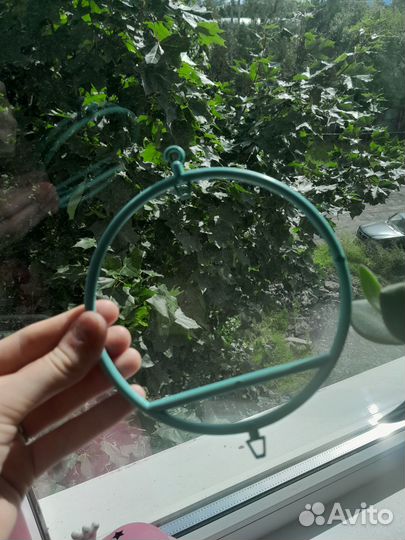 Качели для волнистого попугая