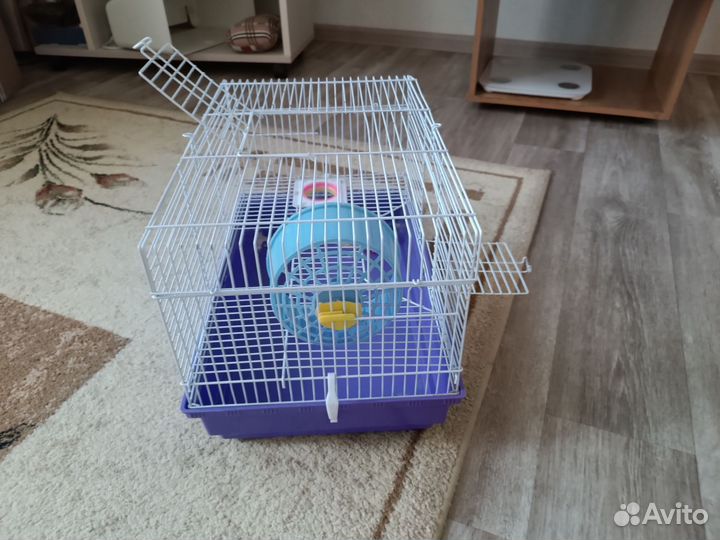 Клетка и набор для хомяка
