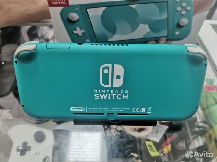 Игровая приставка Nintendo switch lite прошитая