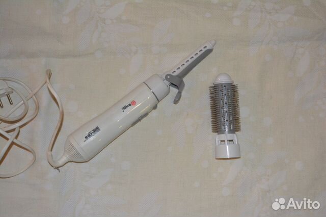 Фен с плойкой и расчёской domotec