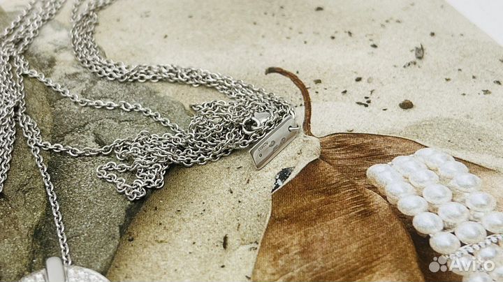 Шикарное колье из белого золота messika move uno