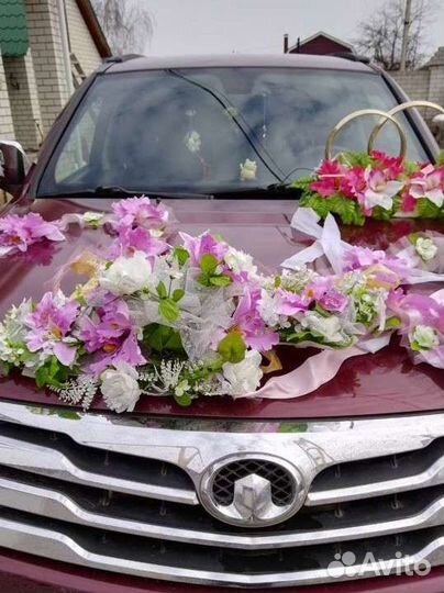 Свадебные аксессуары на машину