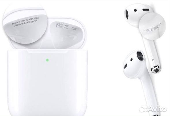 Беспроводные наушники airpods 2