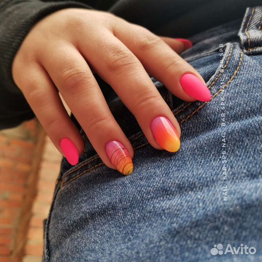 Маникюр, Педикюр,Вросшие ногти, Гель-лак,Титановая