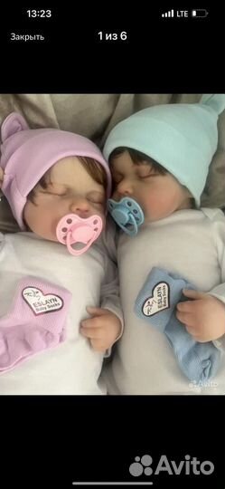 Кукла реборн 50 см