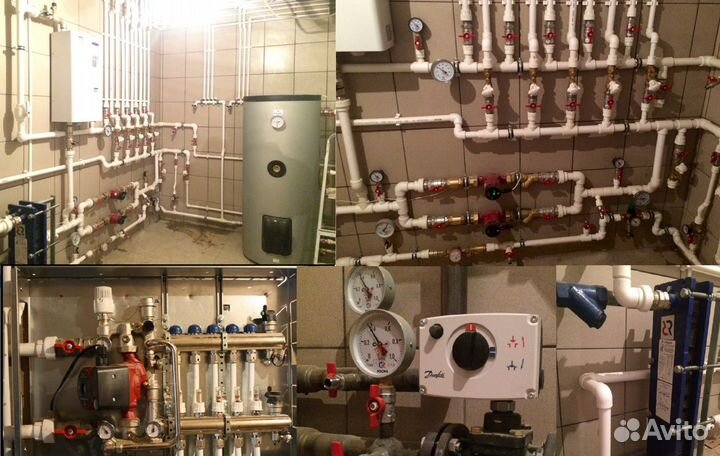 Монтаж систем отопления