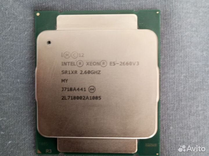 Intel xeon e5 2660 v3