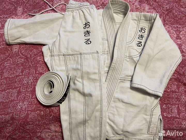 Кимоно для джиу джитсу детское 120