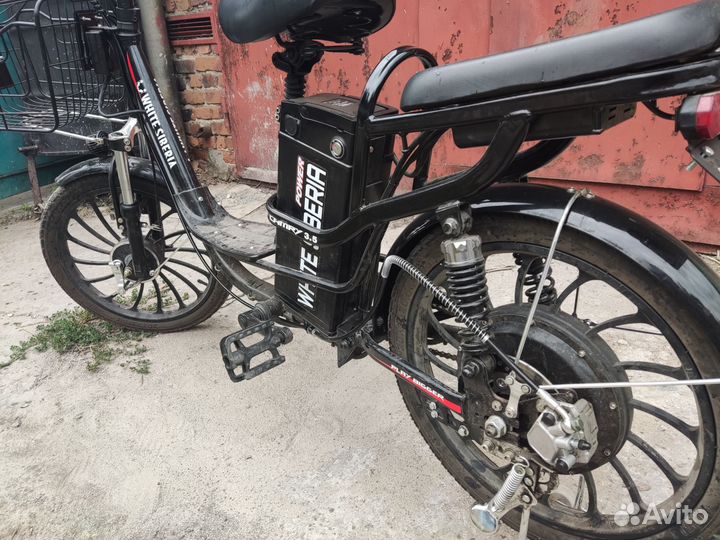 Электровелосипед White Siberia Camry 3.5 1200W