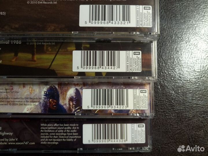 Cd saxon (heavy metal)