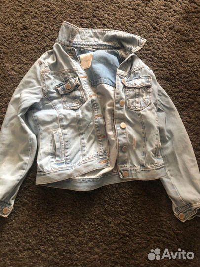 Джинсовка для девочки 152