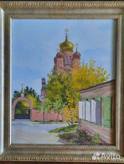 Картина маслом на холсте пейзаж