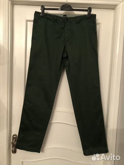 Чинос / слаксы hugo boss 48/50 идеальные