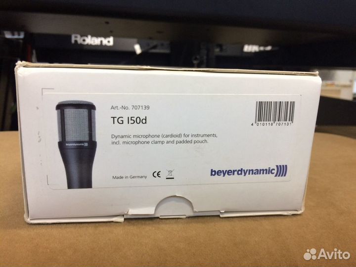 Микрофон beyerdynamic TG I50d (новый)