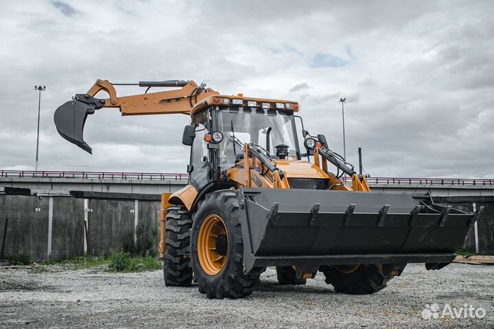 Экскаватор-погрузчик LuGong LG388H, 2023